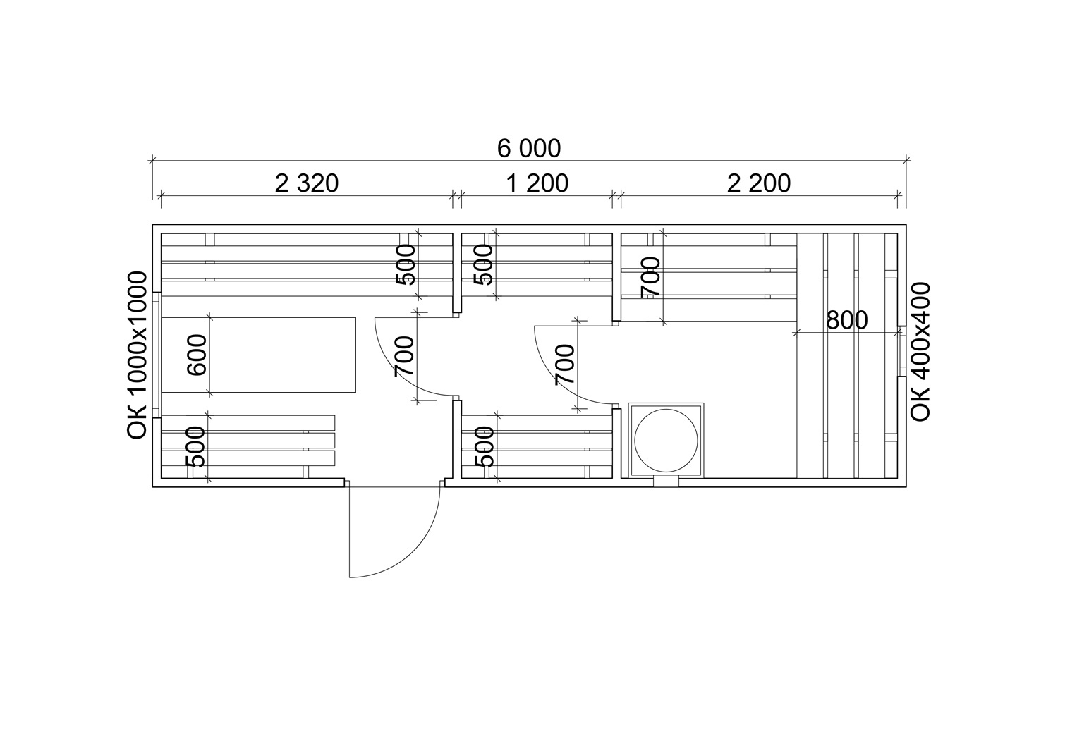 Баня Бочка Квадро "Шестерочка" — изображение 9