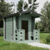 Брусовая баня МКС "Старт" (3х2,4)