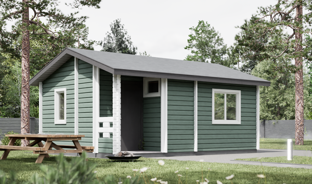 Ирония судьбы 3 (4,5х6) с верандой